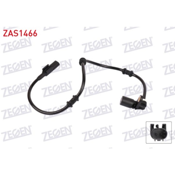 ZEGEN Arka Sol ABS Sensörü - Mercedes-benz M Serisi (W163) ML320 1998-2003 / ML430 1998-2001 / ML500 2001-2005 - Kod ZAS1466 - OEM 1635401017