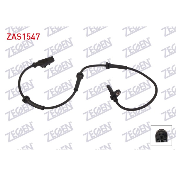 ZEGEN Ön ABS Sensörü - Sol-sag Fiat Bravo II 2007-2014 / Fiat Stilo 2001-2006 - Kod ZAS1547 - OEM