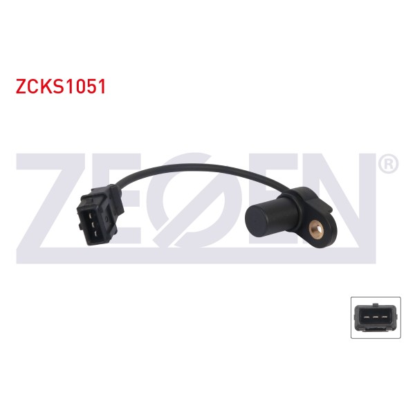 ZEGEN Eksantrik Parçası - Devir Sensoru Kablolu 190 Mm Hyundai Accent I 1.3 I - 1.5 I 12V G4EH - G4EK 1994-2000 - Kod ZCKS1051 - OEM 3935022040