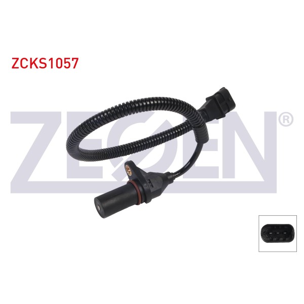 ZEGEN Krank Parçası - Devir Sensoru Kablolu 435 Mm Hyundai Accent II 1.5 CRDI D3EA, D3DA 2002-2005 / Hyundai Getz 1.5 CRDI D3EA 2003-2005 / Hyundai Tucson 2.0 CRDI D4EA 2004-2010 - Kod ZCKS1057 - OEM -3918027000