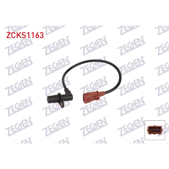 ZEGEN Krank Parçası - Devir Sensoru Citroen Berlingo 1.9 D 1997-2005 / Peugeot 306 1.8 1993-2002 / 406 2.0 1996-2004 / Fiat Ducato 1.9 D 1998-2002 - Kod ZCKS1163 - OEM ürün görseli