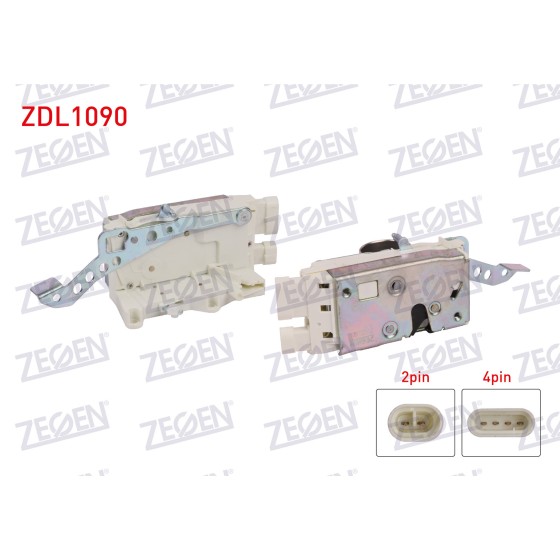 ZEGEN Kapi Kilidi Sol ON Fiat Tempra / Fiat Tipo - Kod ZDL1090 - OEM 46411409 ürün görseli