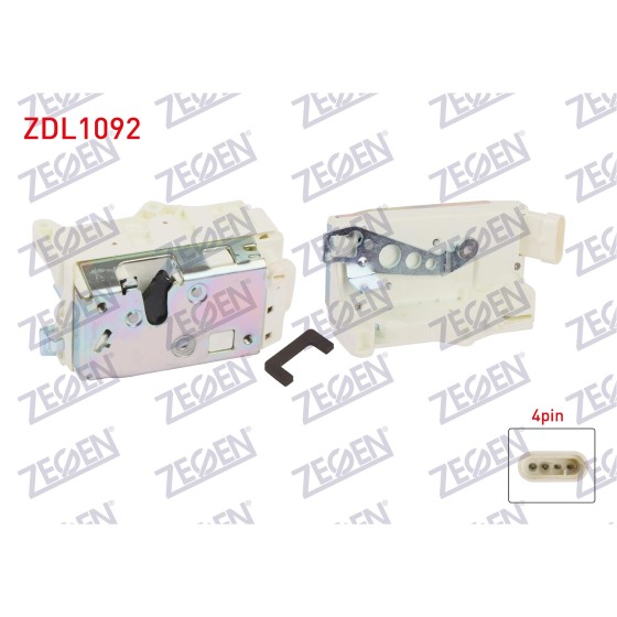 ZEGEN Kapi Kilidi Sol Arka Fiat Tempra / Fiat Tipo - Kod ZDL1092 - OEM ürün görseli