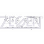 ZEGEN Fren Balatası - Bmw Fren Balatasi ÖN - Kod ZEG1131-00 - OEM 34116860016