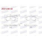 ZEGEN Fren Balata Arka Cift Fisli Fiat Ducato 2.0 Mjt 2014- / Ducato 2.3 Mjt 2014- / Citroen Jumper 2.2 HDI 2014- / Peugeot Boxer 2.2 HDI 2014 - Kod ZEG1238-02 - OEM 1614412180