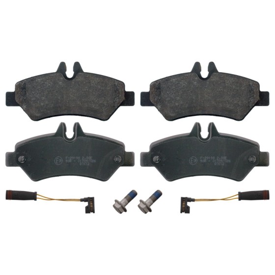 ZEGEN Arka Fren Balatası - Fisli Mercedes-benz Sprinter 3, 5T (906) 316 CDI 2006-2009 / 313 CDI 2006-2009 / 315 CDI 2006-2009 Crafter 30-35 2.5 Audi TDI 2006-2016 - Kod ZEG1246-00 - OEM 2E0698451 ürün görseli