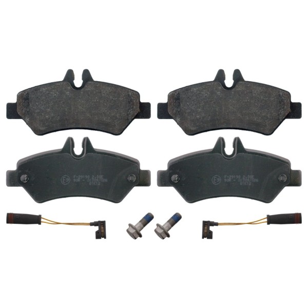 ZEGEN Arka Fren Balatası - Fisli Mercedes-benz Sprinter 3, 5T (906) 316 CDI 2006-2009 / 313 CDI 2006-2009 / 315 CDI 2006-2009 Crafter 30-35 2.5 Audi TDI 2006-2016 - Kod ZEG1246-00 - OEM 2E0698451