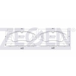 ZEGEN Fren Balata ON Land Rover Discovery IV (LA) 3.0 TD 4X4 2010 - Kod ZEG1409-01 - OEM LR026220