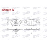 ZEGEN Fren Balata ON Peugeot 3008 16- / 508 II 18- / 5008 II 16- / Peugeot Partner 18- / Peugeot Rifter 19- / Toyota Proace 2019- / Citroen C4 Picasso 13- / Berlingo 16- / Citroen C5 Aircr - Kod ZEG1560-10 - OEM 1623162380