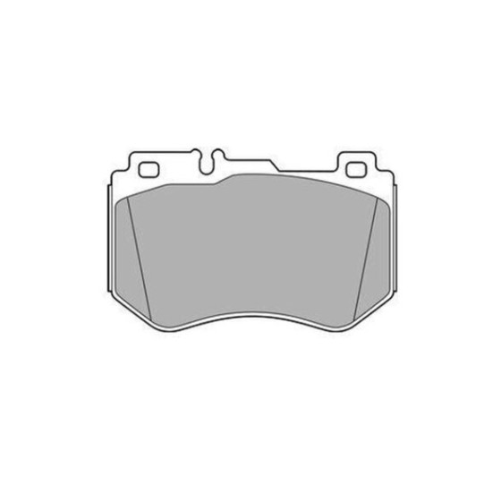 ZEGEN Fren Balata ON Mercedes-benz C Serisi (W205) C 200 Bluetec 2014 - Kod ZEG1591-00 - OEM A0084201720 ürün görseli