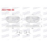 ZEGEN Fren Balata ON Fiat Doblo 2022- / Peugeot Rifter 2019- / Peugeot Partner 2021- / 308 Iii 2021- / 508 II 2019- / Citroen Berlingo 2021- / DS 4 II 2021- / Opel Astra L - Kod ZEG1988-00 - OEM 1647880280