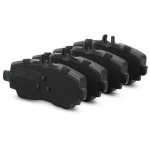 ZEGEN Fren Balata ON Mercedes-benz A Serisi (W168) A 160 1997-2004 / (W168) A 170 CDI 1997-2004 - Kod ZEG650-00 - OEM A1684201220