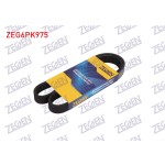 ZEGEN Motor Kayışı - Kanalli V Kayisi 6pk975 Citroen Berlingo / C2 / Citroen C3 / Citroen C4 / C5 / Peugeot 207 / 307 / Ford Fiesta VI / Ford Focus II / Volkswagen Golf Iii-iv / Volkswagen Passat - Kod ZEG6PK975 - OEM 60625590