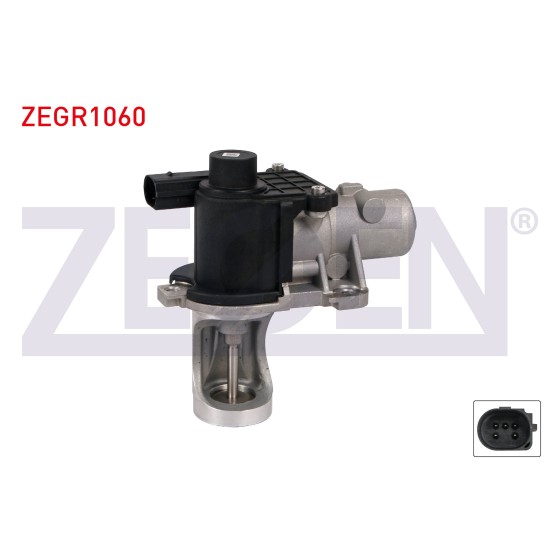 ZEGEN EGR - Valfi 5 Pin Audi A4 B6 (8e2) 1.9 Audi TDI (Avf, Awx) 2000-2004 / Audi A4 B7 Cabrio (8he) 2.0 Audi TDI (Brc) 2013-2016 / Skoda Superb I 1.9 Audi TDI (Avf, Awx) - Kod ZEGR1060 - OEM 038131501BF038131501BH038131501AD ürün görseli