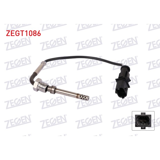 ZEGEN Egzoz Parçası - Sicaklik Sensoru (Egt) Fiat Bravo II (198_) 1.6 D MULTIJET 2007-2014 / Lancia Delta Iii (844_) 1.6 D MULTIJET 2011-2014 / Alfa Romeo Romeo Alfa Romeo Giulietta - Kod ZEGT1086 - OEM 51822931 ürün görseli