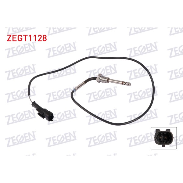 ZEGEN Egzoz Parçası - Sicaklik Sensoru (Egt) Fiat Doblo 1.3 D MULTIJET 2005-2010 / Fiat Grande Fiat Punto (199_) 1.3 D MULTIJET 2005- / Fiat Punto Evo (199_) 1.3 D MULTIJET - Kod ZEGT1128 - OEM 18213T53K10
