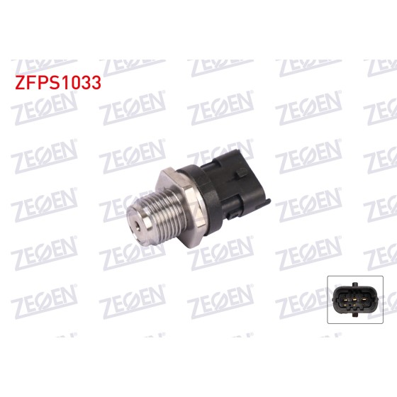 ZEGEN Yakit Basinc Sensoru Fiat Albea 1.3 Mjt 2003-2009 / Fiat Doblo 1.3 Mjt 2010- / Fiat Linea 1.3 Mjt 2007- / Opel Astra H 1.3 CDTI 2005-2010 / Opel Astra J 1.3 CDTI 201 - Kod ZFPS1033 - OEM 2831362 ürün görseli