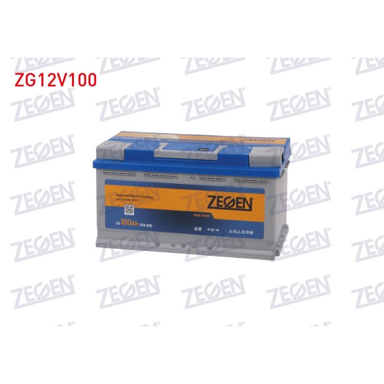 ZEGEN Aku 12V 100 AH - OEM ZG12V100 ürün görseli
