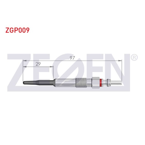 ZEGEN Buji - Kizdirma Buji 5V Volkswagen Transporter V (7h_7e_) 1.9TDI 2003-2011 / Volkswagen Caddy Iii (2K_) 1.9TDI 2004-2015 / Volkswagen Jetta Iii (1k2) 1.9-2.0tdi 2005-2010 - Kod ZGP009 - OEM 32017514 ürün görseli