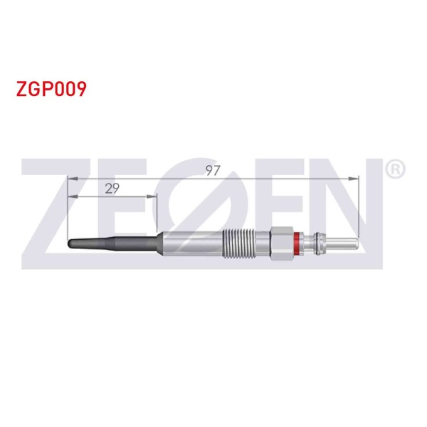 ZEGEN Buji - Kizdirma Buji 5V Volkswagen Transporter V (7h_7e_) 1.9TDI 2003-2011 / Volkswagen Caddy Iii (2K_) 1.9TDI 2004-2015 / Volkswagen Jetta Iii (1k2) 1.9-2.0tdi 2005-2010 - Kod ZGP009 - OEM 32017514