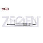 ZEGEN Buji - Kizdirma Buji 10V Ford Tourneo Ford Connect 1.8 TDCI 2002-2013 / Ford Focus II (DA) 1.8tdci 2004-2011 - Kod ZGP023 - OEM 1079401
