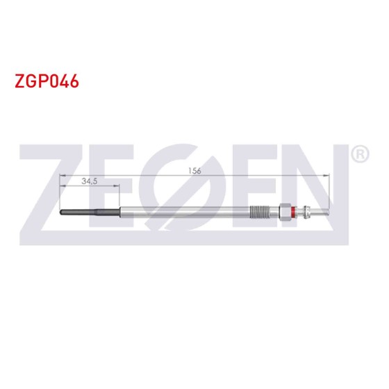 ZEGEN Buji - Kizdirma Buji 4, 4V Fiat Doblo (152, 263) 1.6mjt 2010- / Fiat Egea 1.6mjt 2015- / Fiat Linea (323) 1.6mjt 2007- / Opel Insignia 1.6cdti 2008 - Kod ZGP046 - OEM 0046328627 ürün görseli