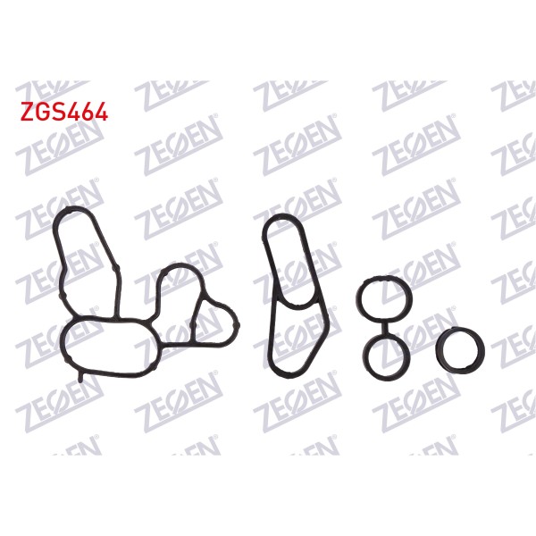 ZEGEN Conta - Yag Sogutucu Conta Takimi Fiat Linea / Fiat Doblo / Fiat Fiorino / Fiat Albea 1.3 Mtj Euro 5 - Kod ZGS464 - OEM 55197217
