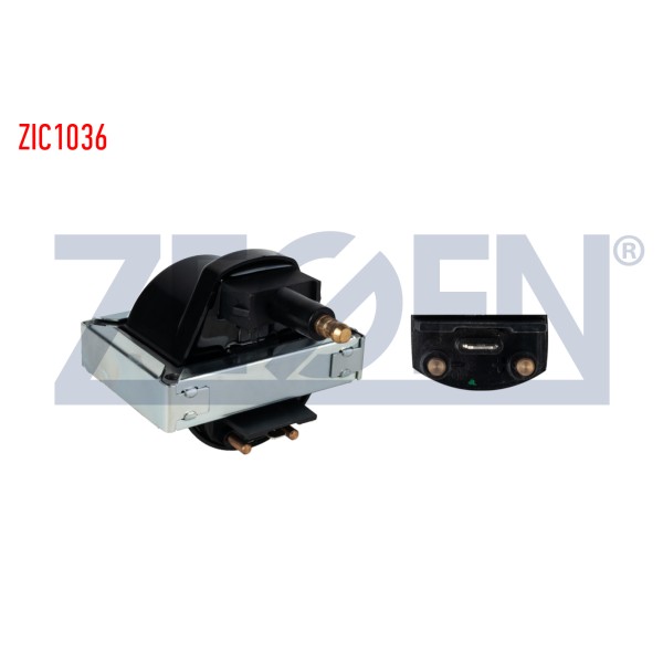ZEGEN Ateşleme Bobini - Renault R9 1.4 1.6 Flash 1.7 Manager 1.7 Concorde 2.0 1986-1993 / R19 1.4 1988 - Kod ZIC1036 - OEM 3208677