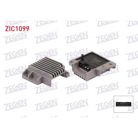ZEGEN Atesleme Modulu Elektronik M131 / Dks / Slx / Fiat Tempra / Fiat Tipo / Fiat Uno - Kod ZIC1099 - OEM 71337001 ürün görseli