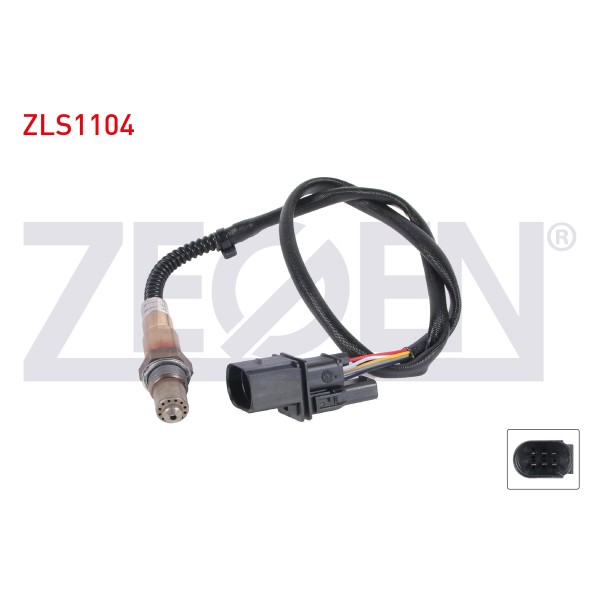 ZEGEN Lambda (Oksijen) Sensoru 750 Mm Volkswagen Golf V 1.6 FSI - Volkswagen Touran (Bag-blf-blp) 2003-2010 / Volkswagen Touareg 3.2i V6 (Azz-bkj-bmv-bmx-brj) 2002-2010 - Kod ZLS1104 - OEM 022906262AA