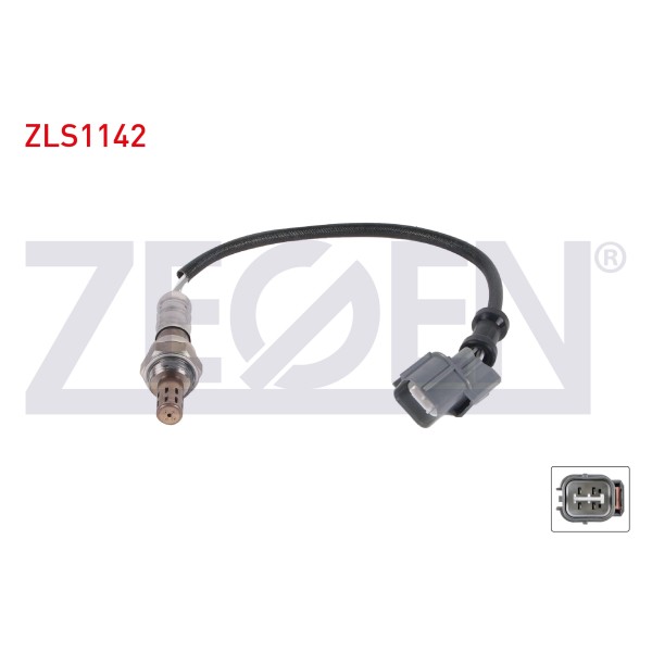 ZEGEN Lambda (Oksijen) Sensoru 350 Mm Honda Cr-v II 2.0i (K20A4) 2002-2006 - Kod ZLS1142 - OEM 36531-PNB-G01