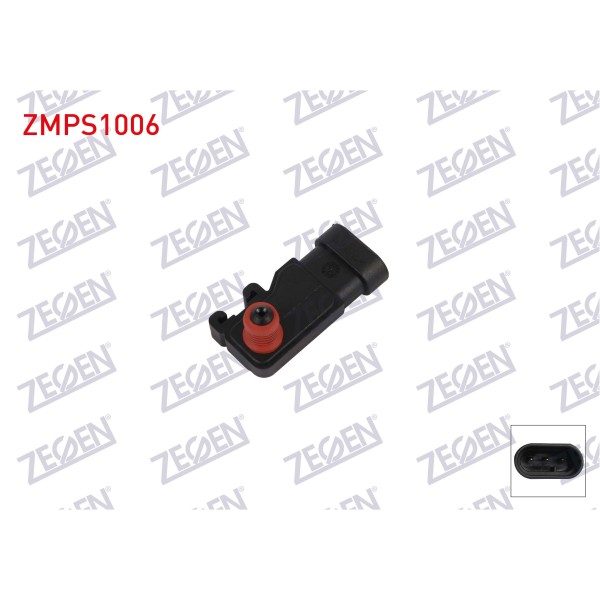 ZEGEN Map Sensoru Renault Kangoo 1.2 1997- / Renault Laguna I 1.6 1997-2001 / Renault Clio II 1.2 1998-2010 / Renault Megane I 1.4 1999-2003 / Renault Twingo II 1.2 2007-2014 - Kod ZMPS1006 - OEM 1235046