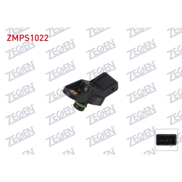 ZEGEN Map Sensoru Citroen Berlingo 1.4 1996-2011 / Citroen Saxo 1.4 - 1.6 1996-2004 / Citroen Xsara 1.4 - 1.6 1997-2004 / Peugeot 206 1.4 - 1.6 1998-2006 / 306 1.6 1993-2002 - Kod ZMPS1022 - OEM 19200E