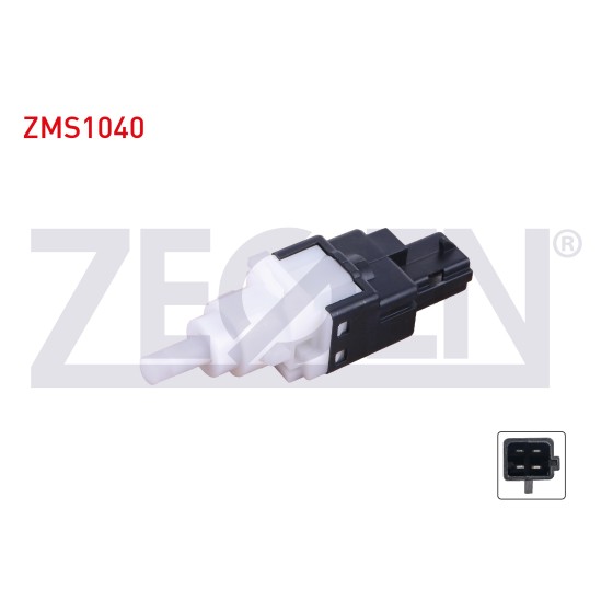 ZEGEN Fren Musuru 4 Pin Fiat Albea - Fiat Stilo 2001-2012 / Fiat Bravo 2006-2014 / Fiat Doblo - Fiat Palio - Ducato 2001- / Fiat Linea 2006- / Fiat Punto 1999-2012 / Peugeot Boxer 2006- / Citr - Kod ZMS1040 - OEM 60669020 ürün görseli