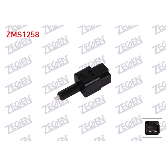 ZEGEN Fren Musuru 4 Pin Renault Clio V 20- / Renault Megane IV 19- / Renault Captur II 20- / Renault Kadjar 15- / Nissan (F15) Nissan Juke 10- / Nicra (K12) 03-10 / Nissan Micra (K13) 10-16 / - Kod ZMS1258 - OEM 25320-AX000 ürün görseli