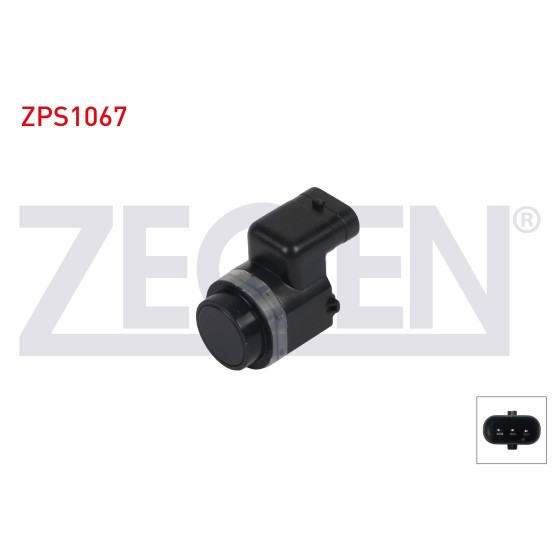 ZEGEN Park Sensoru On-arka Ford Galaxy II 2006-2015 / Ford Mondeo IV 2010- / Ford Kuga I 2008-2013 / Ford Fiesta VI 2008- / S-max 2011-2014 / Tourneo Ford Custom V362 2020 - Kod ZPS1067 - OEM 1513728 ürün görseli