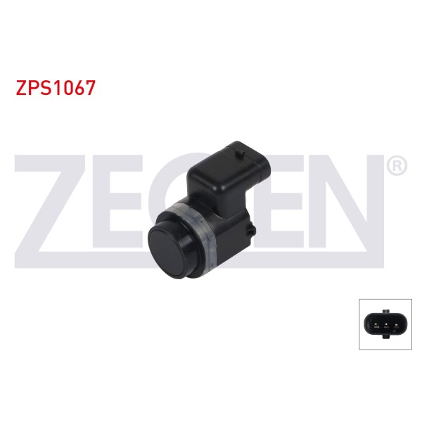 ZEGEN Park Sensoru On-arka Ford Galaxy II 2006-2015 / Ford Mondeo IV 2010- / Ford Kuga I 2008-2013 / Ford Fiesta VI 2008- / S-max 2011-2014 / Tourneo Ford Custom V362 2020 - Kod ZPS1067 - OEM 1513728
