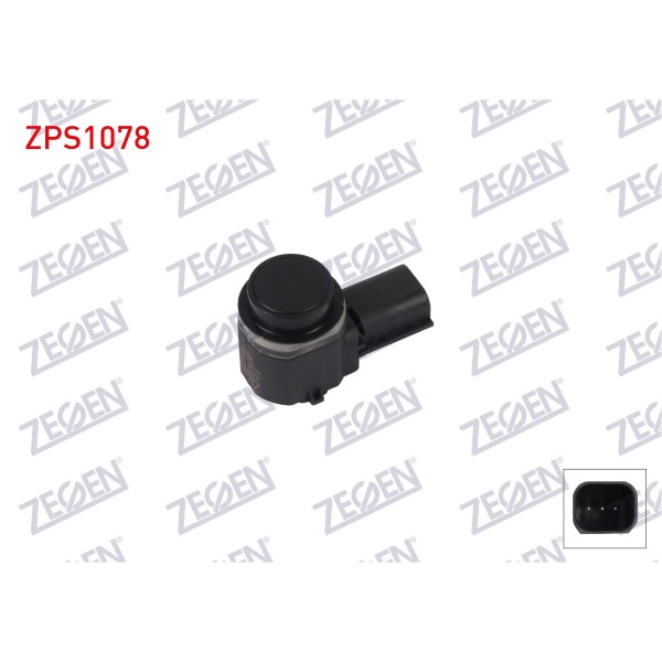ZEGEN Park Sensoru Arka Ford Galaxy Iii 2018- / Ford Mondeo V Sedan 2018- / C-max II 2012- / Ford Kuga II 2010- / Ford Focus IV 2012- / S-max 2015-2018 - Kod ZPS1078 - OEM 1899718