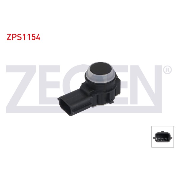 ZEGEN Park Sensoru Arka Renault Megane IV Sedan 2016- / Renault Kadjar 2015- / Renault Megane IV Hatchback 2020- / Renault Clio IV Grandtour 2018- / Renault Clio IV 2018 - Kod ZPS1154 - OEM