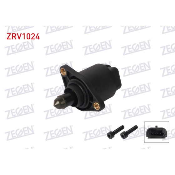 ZEGEN Rolanti Ayar Valfi Peugeot 106 II 1.4 1996-2004 / 306 1.4 1993-2001 / Citroen Xsara 1.4 1997-2005 - Kod ZRV1024 - OEM 1920.1F ürün görseli