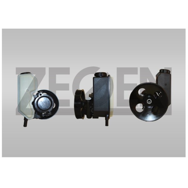 ZEGEN Direksiyon Pompası - Hidrolik Direksiyon Pompasi Kasnakli (6pk) VE Bidonlu 100 Bar Opel Vectra B 1.6i 1995-2003 - Kod ZSP119PR - OEM 5948029