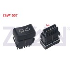 ZEGEN Cam Acma Anahtari Tekli Turuncu Isik 5 Pin Renault R9 - R11 1985-2000 - Kod ZSW1007 - OEM 7700705925