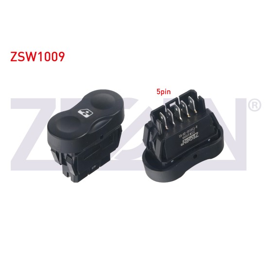 ZEGEN Cam Acma Anahtari Tekli Turuncu Isik 5 Pin Dacia Duster 2010- / Dacia Sandero 2008-2013 - Kod ZSW1009 - OEM 8200602227 ürün görseli
