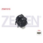ZEGEN Cam Acma Anahtari Ciftli Turuncu Isik 10 Pin Renault Megane II - Renault Scenic II - Renault Laguna II 2002-2009 - Kod ZSW1010 - OEM 8200015088