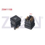 ZEGEN Flasor Anahtari Kare 7 Pin Siyah Fiat Dogan Slx 1993-1997 - Kod ZSW1115B - OEM