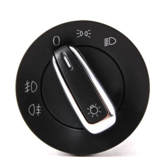 ZEGEN Far - Anahtari Krom 10 Pin Volkswagen Caddy - Volkswagen Golf - Volkswagen Jetta - Volkswagen Passat - Volkswagen Scirocco - Volkswagen Tiguan - Volkswagen Touran - T5 - Volkswagen Amarok - Kod ZSW1147 - OEM 5ND941431A ürün görseli