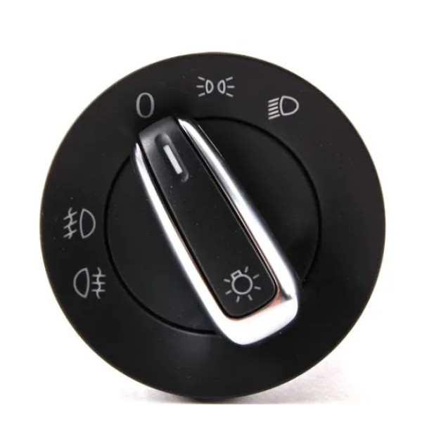 ZEGEN Far - Anahtari Krom 10 Pin Volkswagen Caddy - Volkswagen Golf - Volkswagen Jetta - Volkswagen Passat - Volkswagen Scirocco - Volkswagen Tiguan - Volkswagen Touran - T5 - Volkswagen Amarok - Kod ZSW1147 - OEM 5ND941431A