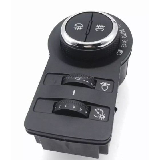 ZEGEN Far - Anahtari Krom 9 Pin Otomatik On-arka Sisli- Yukseklik Ayarli Opel Astra J - Opel Insignia - Cruze 2008 - Kod ZSW1189 - OEM 23197917 ürün görseli