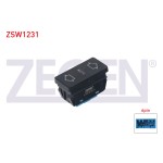 ZEGEN Cam Acma Anahtari Tekli 6 Pin Otomatik Peugeot 106 II 1996-2002 / 405 I 1987-1996 - Kod ZSW1231 - OEM 6552.V1