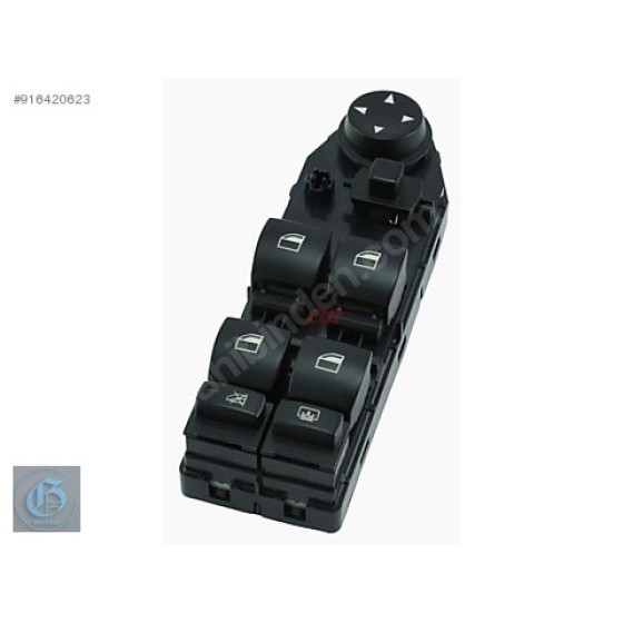 ZEGEN Ayna - Bmw Ayna Ayar VE Cam Acma Anahtari Grup 4 Pin Cocuk Cam Kilitli 5 Serisi (E60) - (E61) 2003-2010 - Kod ZSW1244 - OEM 61316951914 ürün görseli
